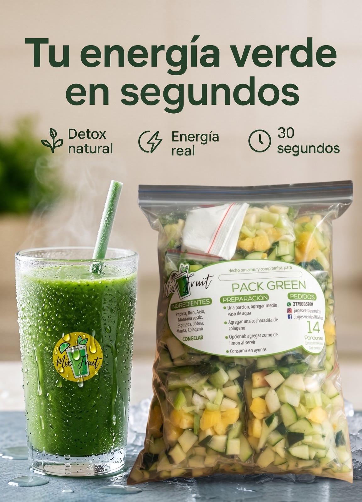 Mix Fruit Batidos Detox