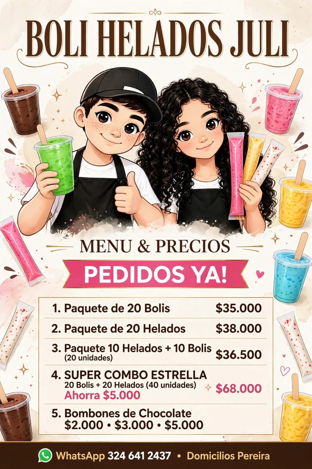 Boli helados juli